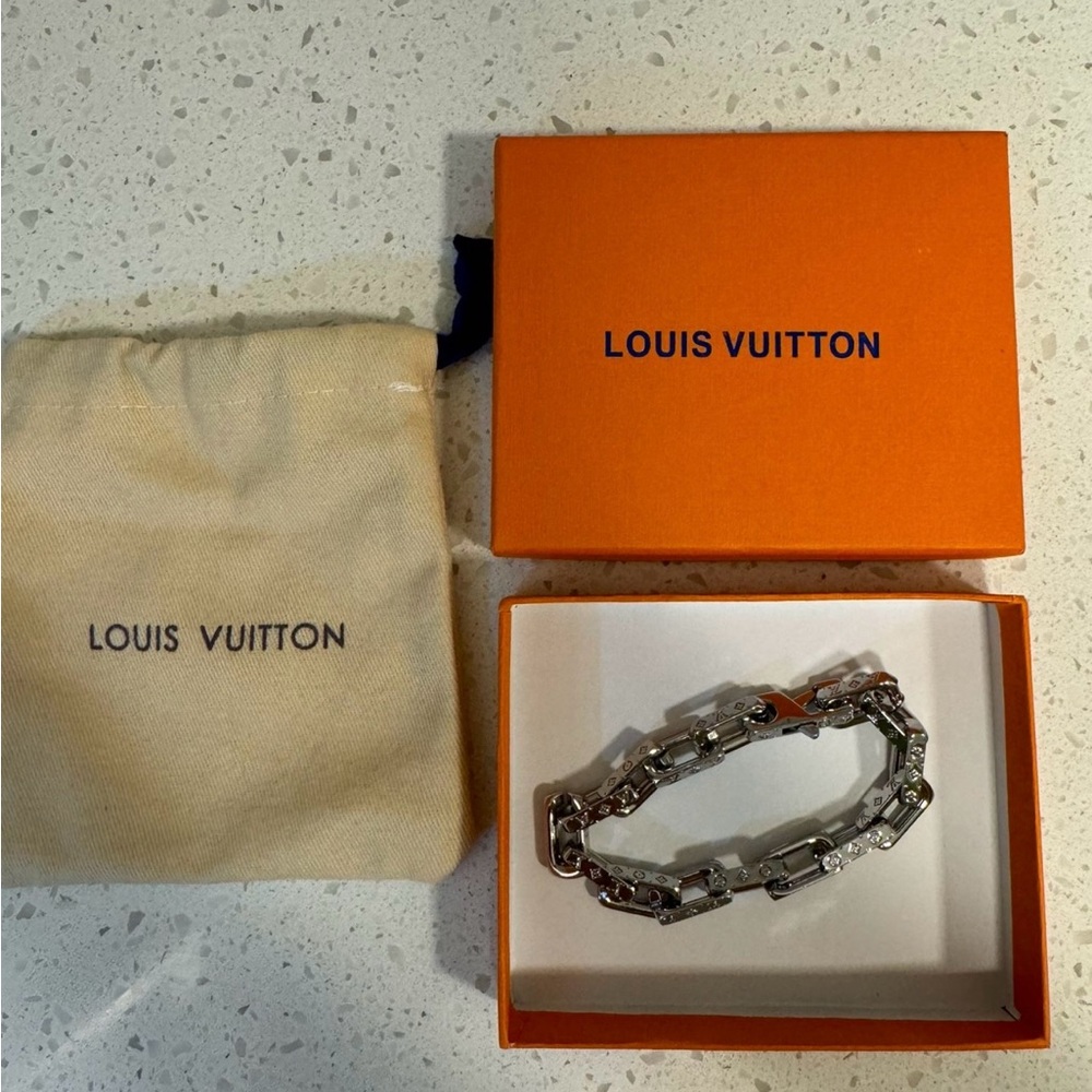 Monogram Chain Bracelet 600 hundred dollar bracelet